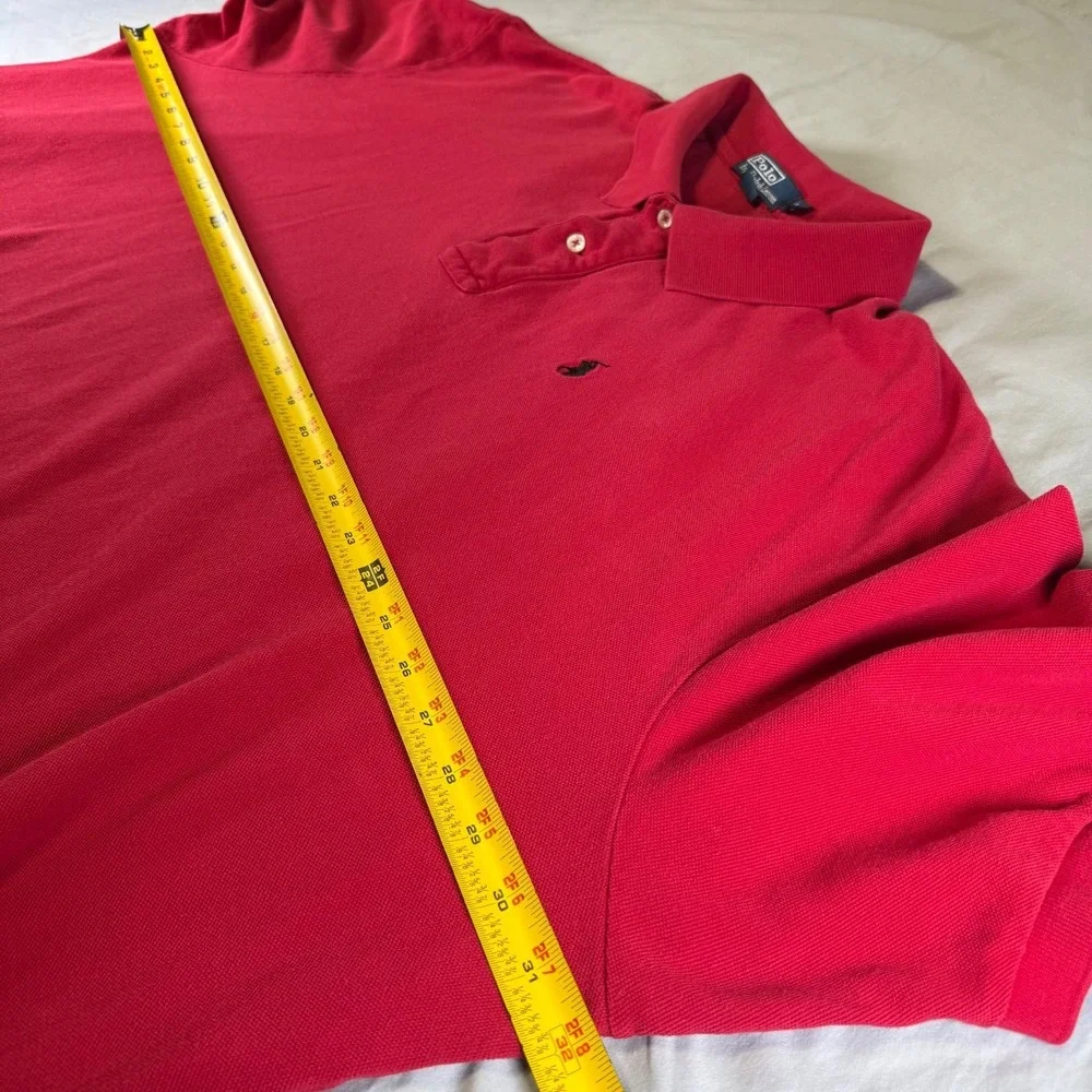 Lot of 2 Polo Ralph Lauren Men's 4XB Shirts Short Sleeve Button Down & Polo